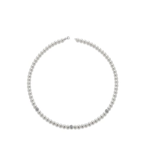 Collana Lelune Donna LELUNE CLASSIC in Perle Perla LLNK03.55 - LLNK03.55